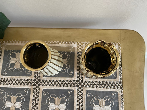 Adore the Decor™ 2 Piece Ceramic Lined Vase Set - 7"
